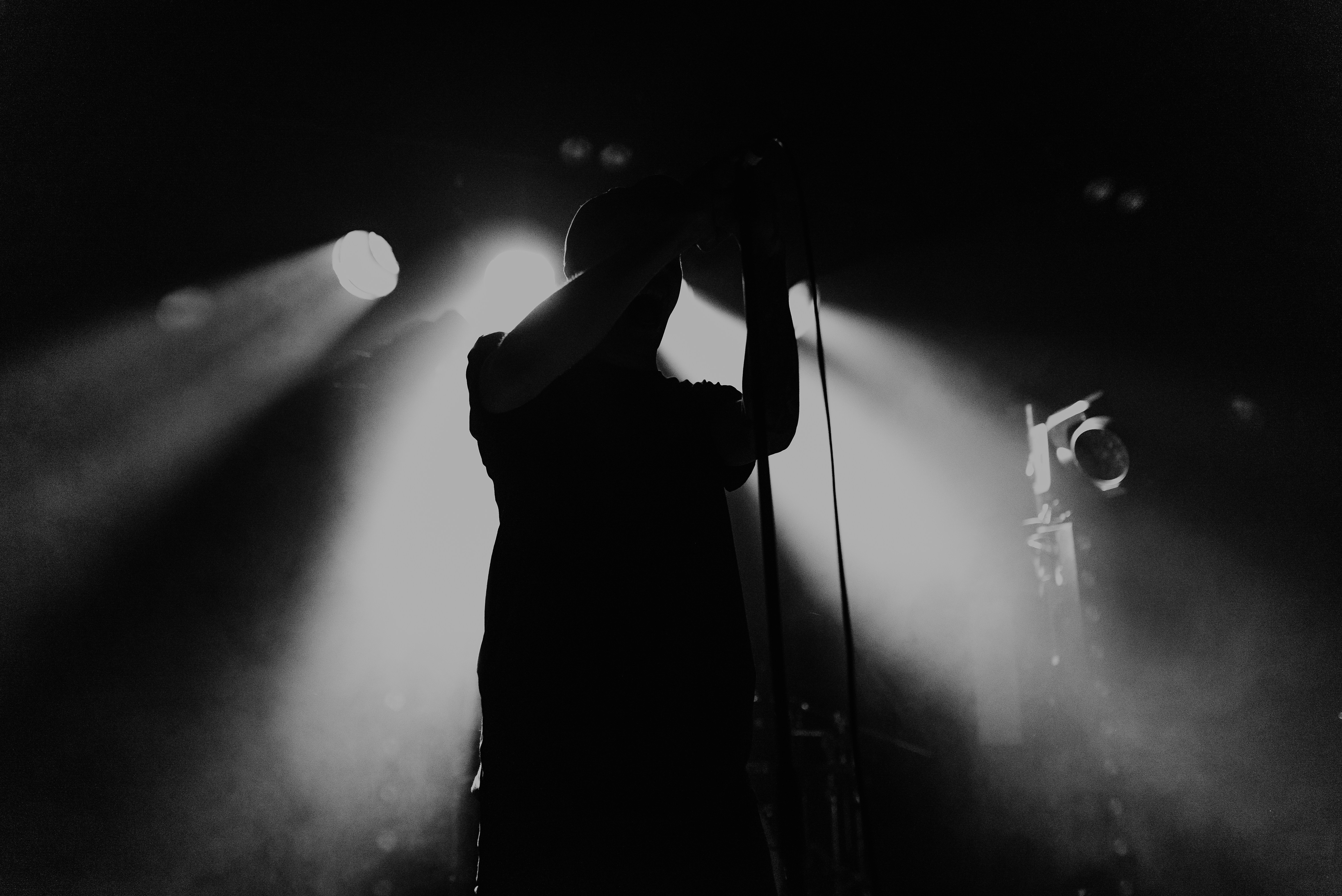 Ironholm live — guitarist on stage